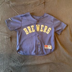 Milwaukee Brewers Baseball Jersey